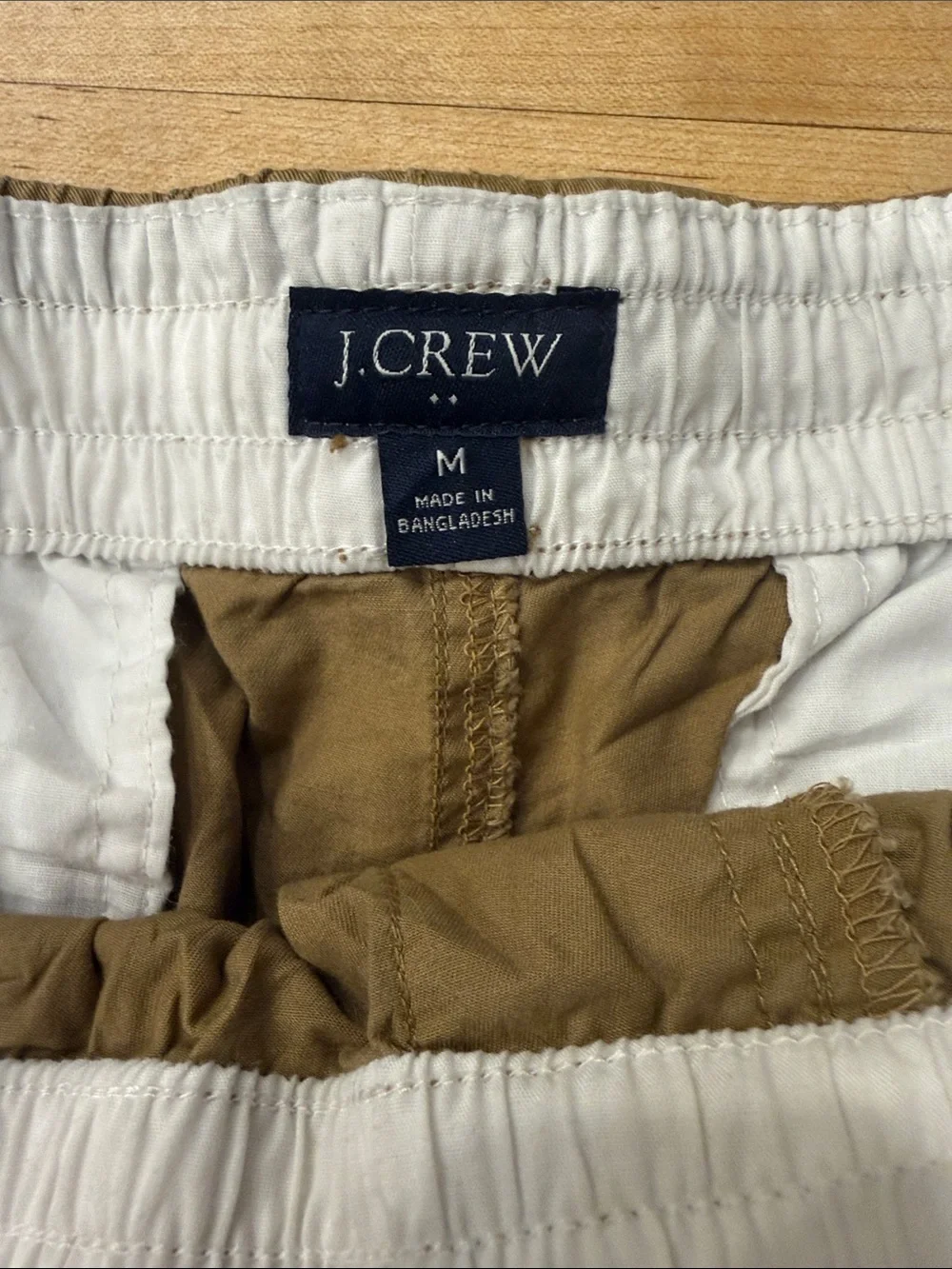 J. Crew 6” Khaki Pull On Shorts